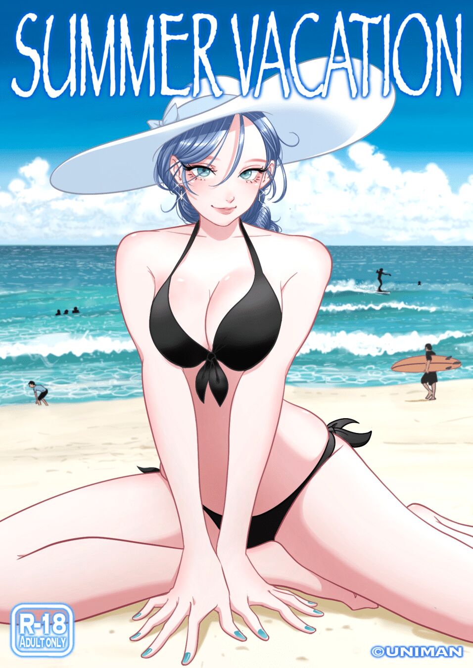 跟童貞學生在海邊的暑假夏日時光